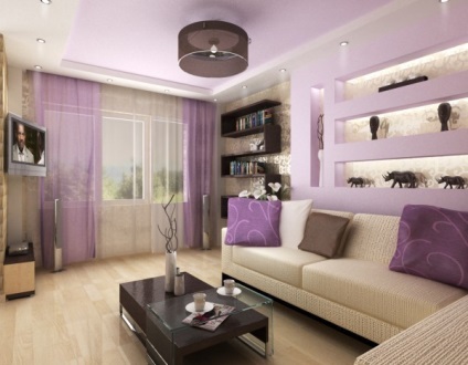 camera de zi Lilac, design interior, în purpuriu tonuri, pereti, mobilier, textile, fotografii, videoclipuri, toate (textile) camera de zi Lilac, design interior, în purpuriu tonuri, pereti, mobilier, textile, fotografii, clipuri video, toate