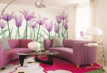imagini Liliac camera de interior în nuanțe de design, culoare in camera, designul și combinația cu pereți gri (living) imagini Liliac camera de interior în nuanțe de design, culoare în cameră, designul și combinația cu pereți gri