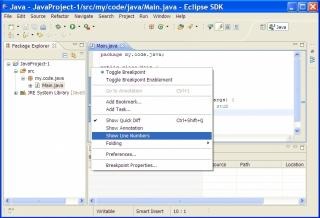 Crearea unui proiect Java în Eclipse IDE, articole despre software-ul