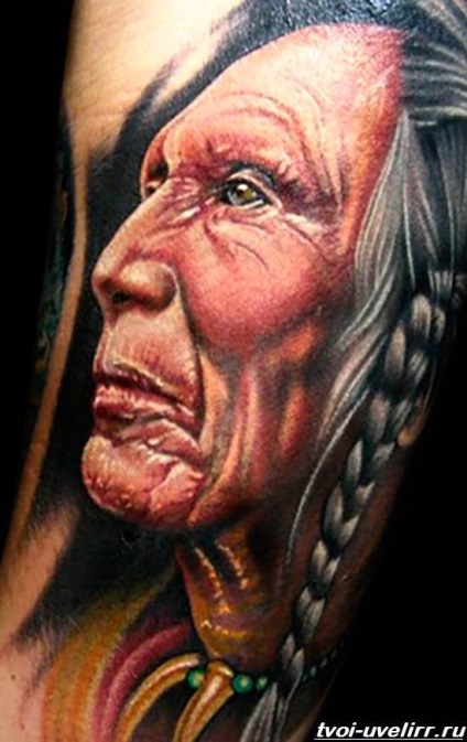 Tatuaj indian (tatuaj indieni) tatuaj indian