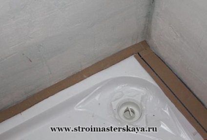 De stabilire gresie în baie cu mâinile lor - stroymasterskaya (macerat gresie înainte) De stabilire gresie în baie cu mâinile lor - stroymasterskaya