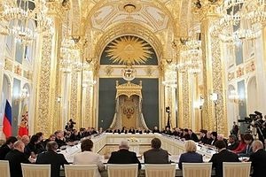 Vladimir Putin prezidează o reuniune a Consiliului Cultură și Artă (Putin) Vladimir Putin prezidează o reuniune a Consiliului Cultură și Artă