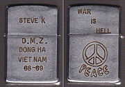 Zippo - Aceasta (epoca Zippo Vietnam) Zippo - un