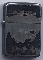 Zippo - Aceasta (epoca Zippo Vietnam) Zippo - un