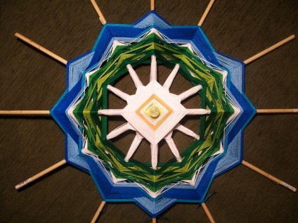 50-inch Mandala 12-fascicul cu propriile sale mâini (Mandala) 50-inch Mandala 12-fascicul cu propriile sale mâini