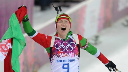 Darya Domracheva - fotografii, biografie, cariera sport, soțul ei, Ole Einar Bjoerndalen