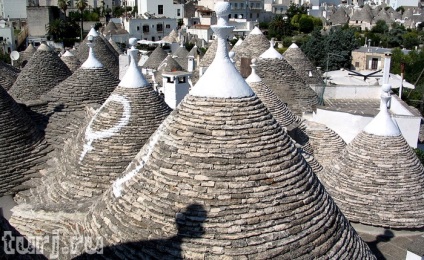 Italia, trulli Alberobello lui, sau ceea ce este o casă - și nici o casă!