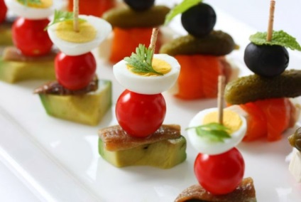 rețete Canape cu fotografie (Vezi reteta ... tartine) rețete Canape cu fotografii