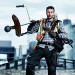 benzină Trimmer (care este corpul principal de lucru) Foarfeci de benzina