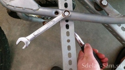 Velo cărucior cu mâinile, do it yourself (cărucior) Velo cărucior cu mâinile, fă-te
