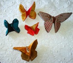 tesatura Butterfly Origami (origami) tesatura Butterfly Origami