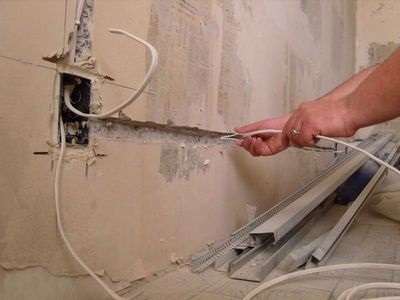 lucru electrică în apartament (de lucru) Lucrari electrotehnice în apartament