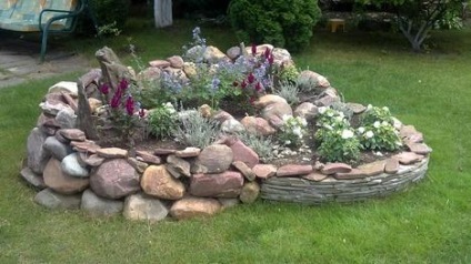 Fotografii de design peisagistic - soiurile rockeries la cabana lor de vară (amenajare a teritoriului fotografie dacha) Fotografii de design peisagistic - soiurile rockeries la cabana lor de vară
