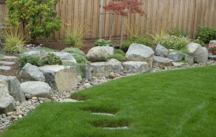 Fotografii de design peisagistic - soiurile Rockeries la cabana lor de vară (fotografie de design peisaj) Fotografii de design peisagistic - soiurile rockeries la cabana lor de vară