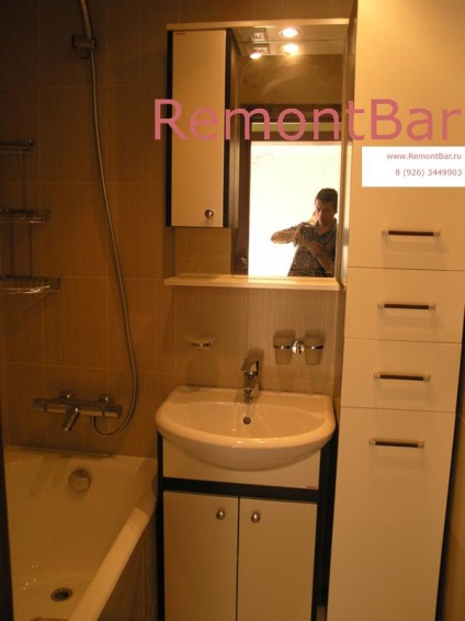 Fotografii din remontbar brigadă pentru a repara un apartament cu un dormitor (remontbar) Reportaj foto de studio brigadă de reparații remontbar