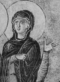 Pictograma nominală (Icon Saint Martyress) numit icon