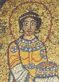 Pictograma nominală (pictograma Martyress Sf. Ana) numit icon