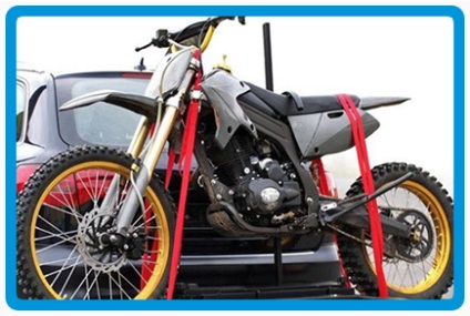 Cum de a transporta bicicleta (de transport) Cum de a transporta o motocicletă