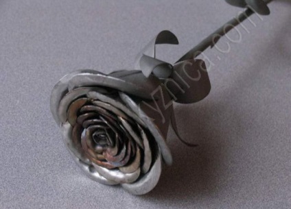 Cum de a crescut din metal (Rose) Cum de a face un trandafir din metal