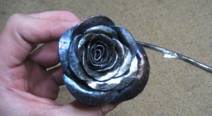 Cum de a crescut din metal (do) Cum de a face un trandafir din metal