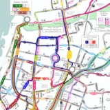 Harta străzilor Tel Aviv în limba rusă (Tel Aviv) Harta străzilor din Tel Aviv în limba rusă