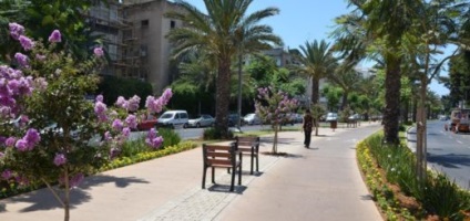 Harta străzilor Tel Aviv în limba rusă (limba) Harta străzilor din Tel Aviv în limba rusă