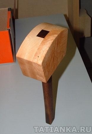 Mallet - modul de a face propriile dvs. mâini ciocan de lemn (ciocan de lemn) Mallet - un ciocan de lemn cum să facă propriile lor mâini