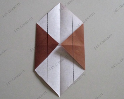 Master class modul de a face o veveriță de zbor, origami (origami) Master class modul de a face o veveriță de zbor, origami