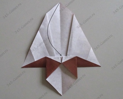 Master class modul de a face o veveriță care zboară, origami (veveriță zboară) Master class modul de a face o veveriță de zbor, origami