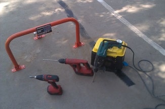 bariere de parcare (instalare) - Instalare Instalare - bariere de parcare