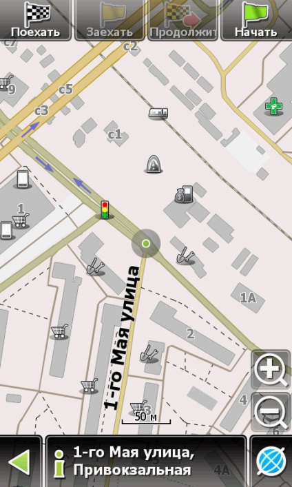 Privire de ansamblu navigare - Navitel Navigator (sistem) Privire de ansamblu navigare - Navitel Navigator