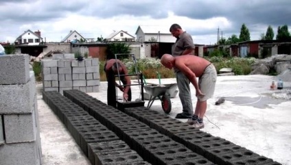 Producția de blocuri de zgură ca (activitate de producție bloc tăciune) de afaceri Producția de blocuri de zgură ca o afacere