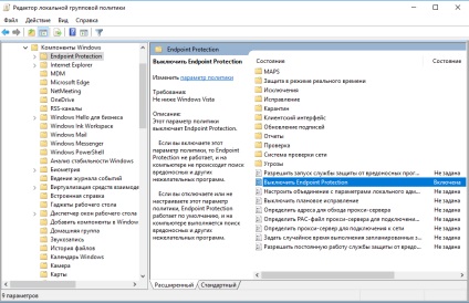 Ferestre din Grupul Local Policy Editor 10 (Windows) Ferestre Group Policy Editor locale 10