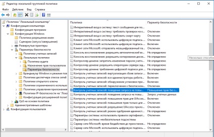 Ferestre din Grupul Local Policy Editor 10 (Windows) Ferestre Group Policy Editor locale 10