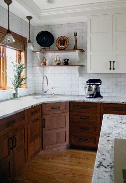 colț de design modern bucătărie (colț de bucătărie foto) Design modern colț de bucătărie