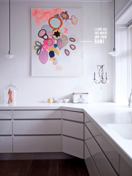 colț de design modern bucătărie (colț de bucătărie foto) Design modern colț de bucătărie