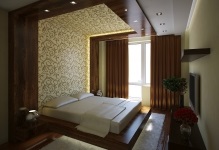Dormitorul este simplu și de bun gust imagine de interior si design, pat mic ușor, elegant renovare (foto) Dormitorul este simplu și de bun gust imagine de interior si design, pat mic ușor, elegant renovare