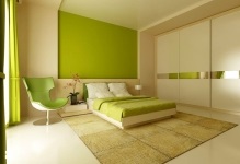 Dormitorul este simplu și de bun gust imagine de interior si design, pat mic ușor, elegant renovare (dormitor cu simplitatea și gustul fotografiei) Dormitorul este simplu și de bun gust imagine de interior si design, pat mic ușor, elegant renovare