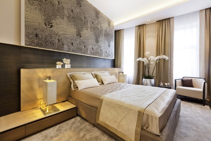 Dormitorul este simplu și de bun gust imagine de interior si design, pat mic ușor, elegant renovare (dormitor cu simplitatea și gustul fotografiei) Dormitorul este simplu și de bun gust imagine de interior si design, pat mic ușor, elegant renovare