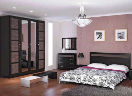 Dormitorul este simplu și de bun gust imagine de interior si design, pat mic ușor, elegant renovare (gust) Dormitorul este simplu și de bun gust imagine de interior si design, pat mic ușor, elegant renovare