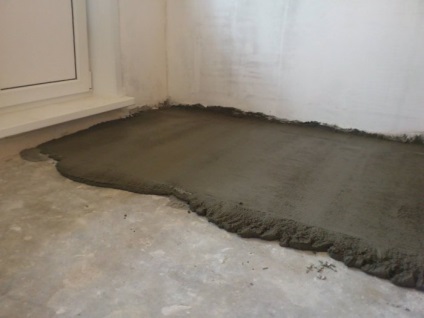 șapă (repararea mea Hrușciov) (reparații) șapă (repararea mea Hrușciov)