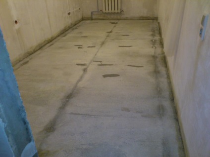 șapă (repararea mea Hrușciov) (construcții și materiale de finisare) șapă (repararea mea Hrușciov)