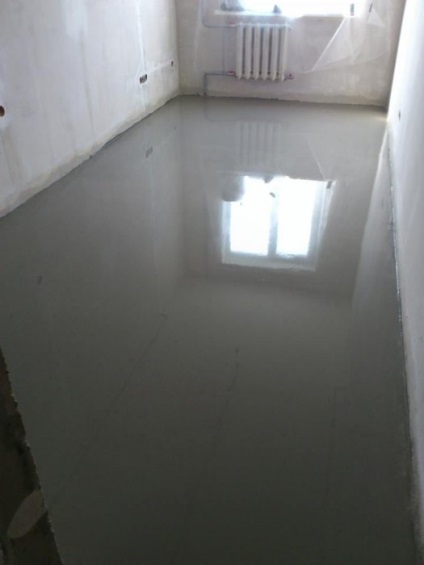 șapă (repararea mea Hrușciov) (reparații) șapă (repararea mea Hrușciov)