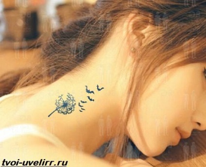 Tatuaje păpădie (tatuaje) tatuaj păpădie