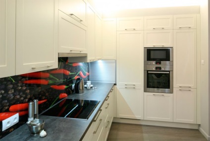 Colțul de bucătărie - design modern (bucătării) Corner Bucătărie - design modern