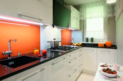 Corner Bucătărie - design modern (de colț) Corner Bucătărie - design modern
