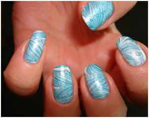 Unghiile scurte manicure apoase (aq) manichiura apei pe unghiile scurte