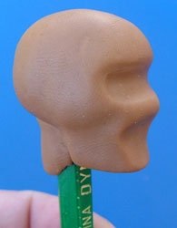 craniu orb plastilină (craniu) Cum de a sculpta craniul din plastilină