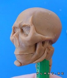 craniu orb plastilină (craniu) Cum de a sculpta craniul din plastilină