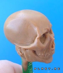 craniu orb plastilină (modelare lut) Cum de a sculpta craniul din plastilină